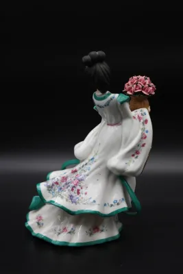Lena Liu for Danbury Mint “The Rose Princess” Porcelain Figurine