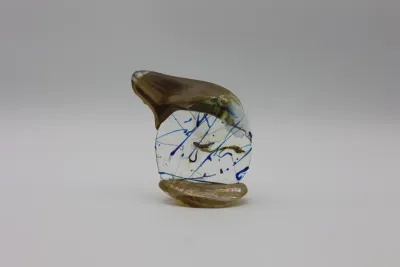 Gene H. Koss “Shape” 1986 Art Glass Sculpture