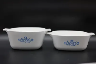 CorningWare Cornflower Blue Casserole & Baking Dish Set – 5 Pieces