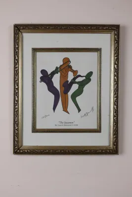 Louis H. Bonneval Jr. – The Jazzmen Limited Edition Print, 130/200