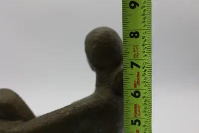 Tosia Malamud Signed & Numbered Bronze Figure Sculpture, 1964