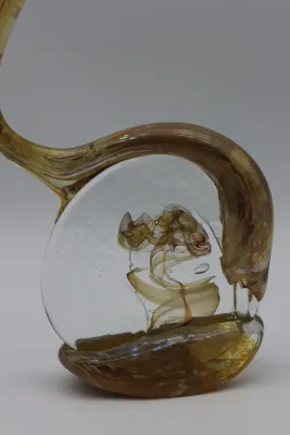 Gene H. Koss “Shape” 1989 Art Glass Sculpture