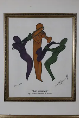 Louis H. Bonneval Jr. – The Jazzmen Limited Edition Print, 130/200