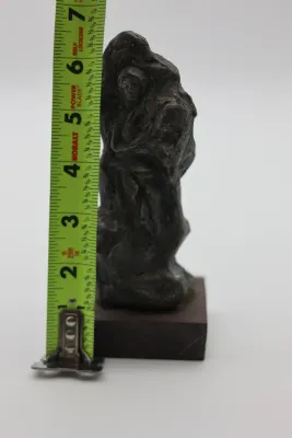 Signed Figural Mother & Child Sculpture