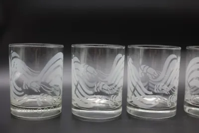 Mignon Faget Crawfish Rocks Glasses