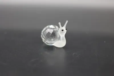 Swarovski Crystal Snail Figurine – In a Summer Meadow
