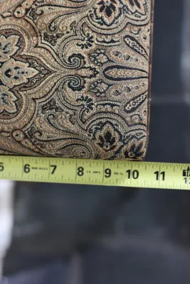 Mahogany Upholstered Bench