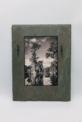 Tom Oelsner “Lake St Martin” Original Photograph on Slate