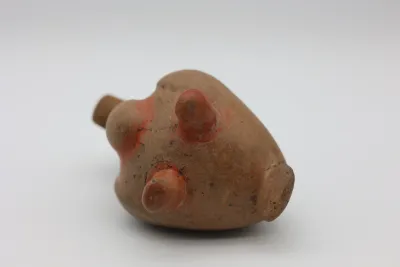 Pre-Columbian Style Zoomorphic Pottery Effigy Vessel