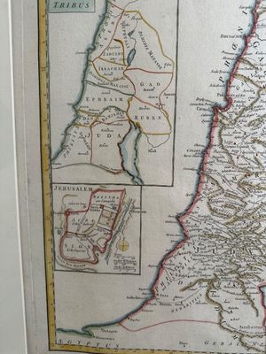 1767 D’Anville “La Palestine” Map