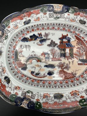 Early 19th-Century Mason’s Patent Ironstone China Platter