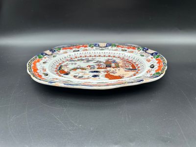 Early 19th-Century Mason’s Patent Ironstone China Platter