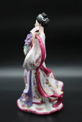 Lena Liu for Danbury Mint “The Iris Princess” Porcelain Figurine