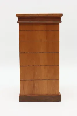 Christopher Maier “Box” 1991 Wood & Marquetry Cabinet