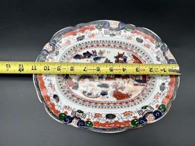Early 19th-Century Mason’s Patent Ironstone China Platter