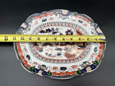 Early 19th-Century Mason’s Patent Ironstone China Platter