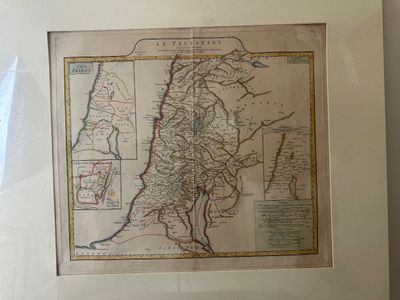 1767 D’Anville “La Palestine” Map