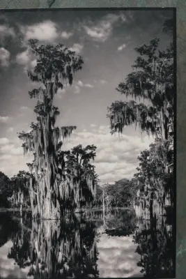 Tom Oelsner “Lake St Martin” Original Photograph on Slate