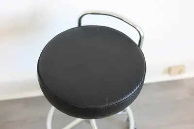 Seville Classics Adjustable Rolling Stool