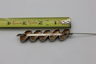 Mignon Faget Sterling Silver Geometric Brooch