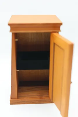 Christopher Maier “Box” 1991 Wood & Marquetry Cabinet