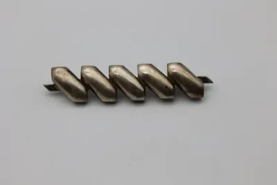 Mignon Faget Sterling Silver Geometric Brooch
