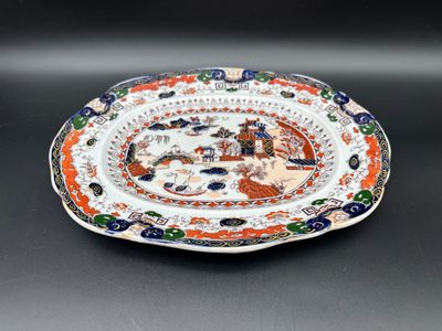 Early 19th-Century Mason’s Patent Ironstone China Platter