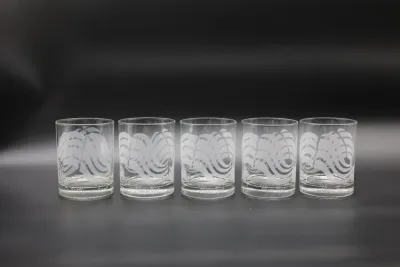 Mignon Faget Crawfish Rocks Glasses