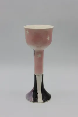 Rela Moss Signed Figural Pottery Cup
