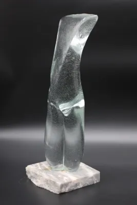 Maurice Alvarado Signed & Numbered “Glass Torso” Sculpture #2
