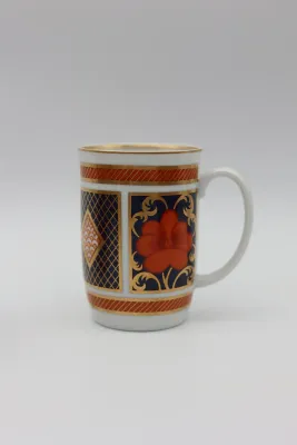 Fitz & Floyd Empress Porcelain Mugs, Set of 12