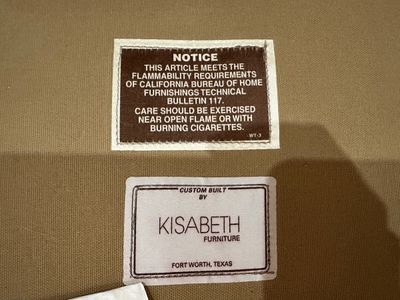 Kisabeth Furniture Custom Tufted Loveseat