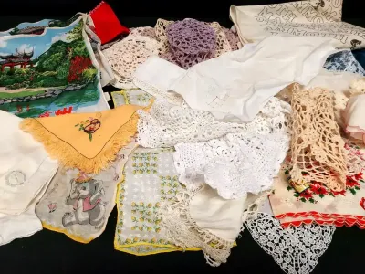 VINTAGE HANKIES AND DOLIES