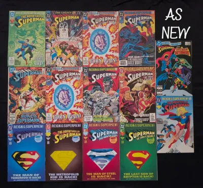 SUPERMAN COLLECTIBLE COMICS LOT 1