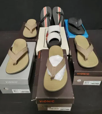 MEN'S AND WOMEN'S SANDAL LOT 
