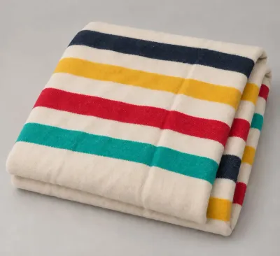 HUDSON'S BAY POINT WOOL BLANKET 