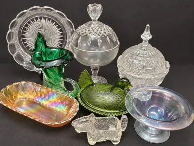 VINTAGE GLASSWARE