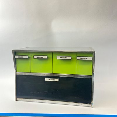 Vintage Speko Products Mid-Century Kitchen Canister & Bread Box Unit