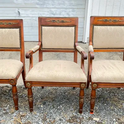 3618 Henredon 9-Piece Dining Set – Extension Table & 8 Upholstered Chairs