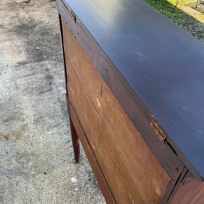 3699 Antique Country Victorian American Secretary Desk
