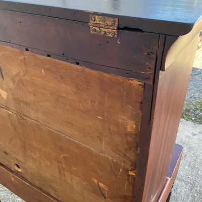 3699 Antique Country Victorian American Secretary Desk