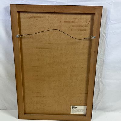 3690 Framed Signed & Numbered Art Print "River Running" by Milo Jovanovic '76