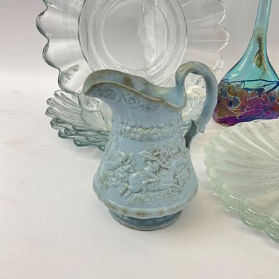 Vintage Glassware & Pottery Collection - Robert Held Art Glass, Wedgwood Style