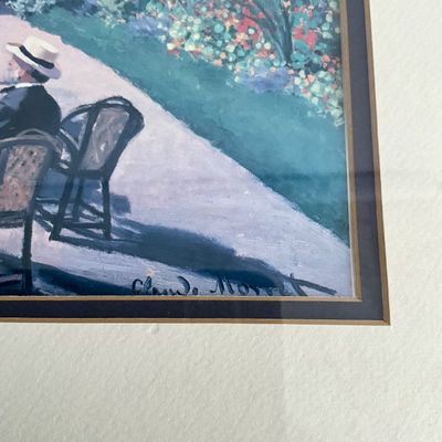 Set of 3 Framed Claude Monet Art Prints