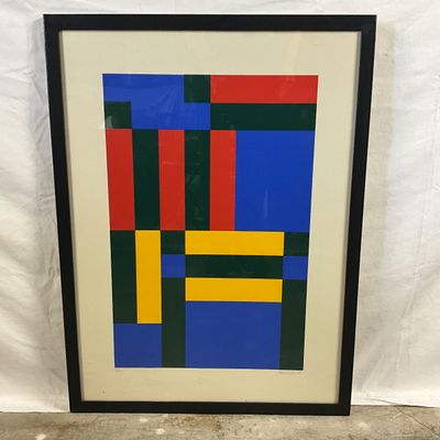 3710 Ian Tyson Signed Serigraph 'Hone' 1967, Edition 9/25