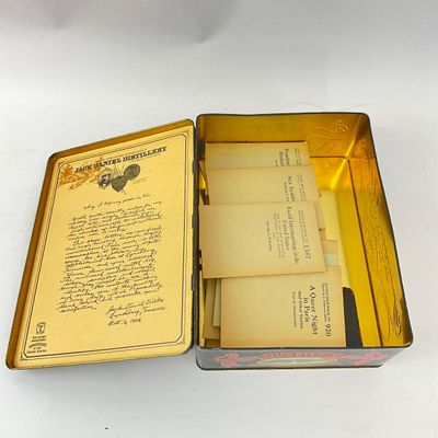 Vintage Jack Daniel's Tin with Haldeman-Julius Little Blue Books