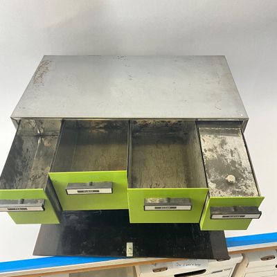 Vintage Speko Products Mid-Century Kitchen Canister & Bread Box Unit