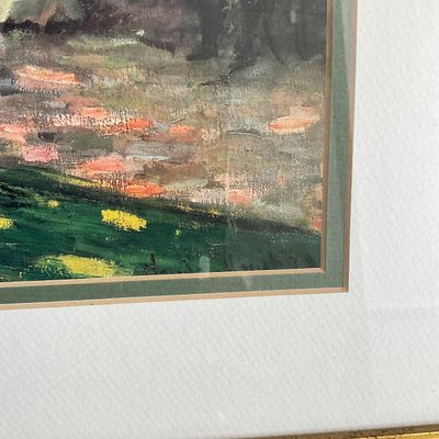 Claude Monet "Parc Monceau" Framed Impressionist Art Print
