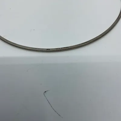 3038 Sterling Silver 16" Collar Choker Necklace – 14.7 Grams