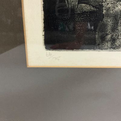 3708 Norman Ackroyd Signed Etching 'St Mary's Evening' 66/75